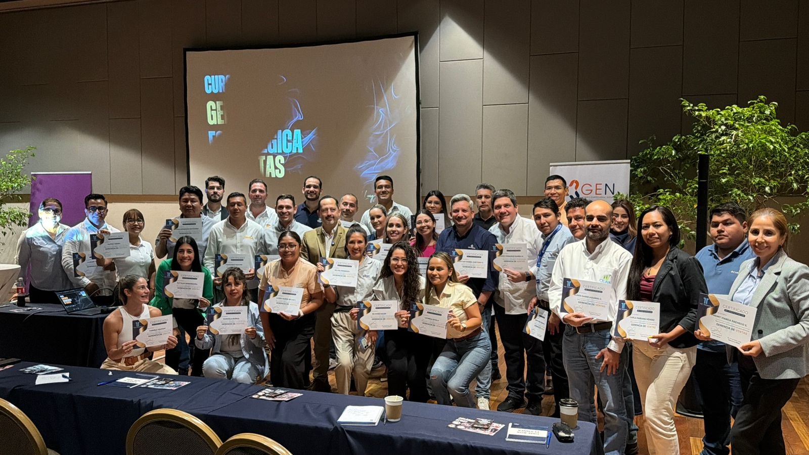 Participantes con certificados